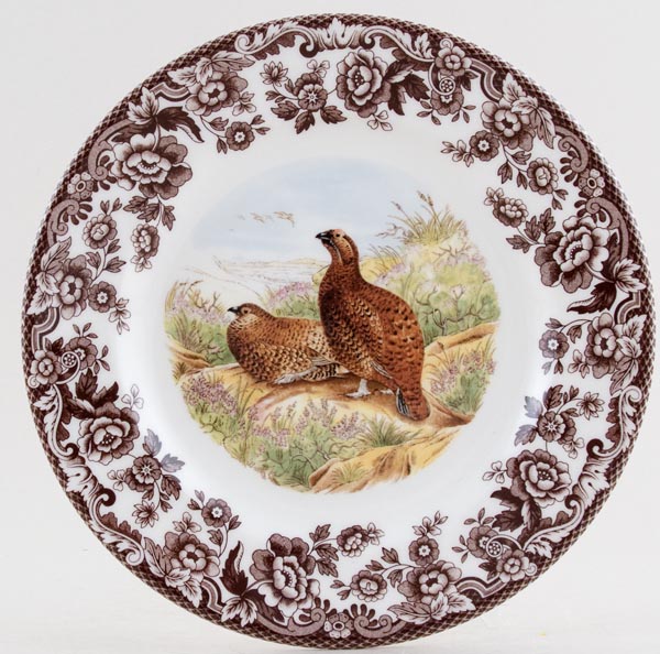 Side or Cheese Plate Red Grouse